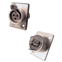 ITT Cannon Audio Connector, Mini-XL